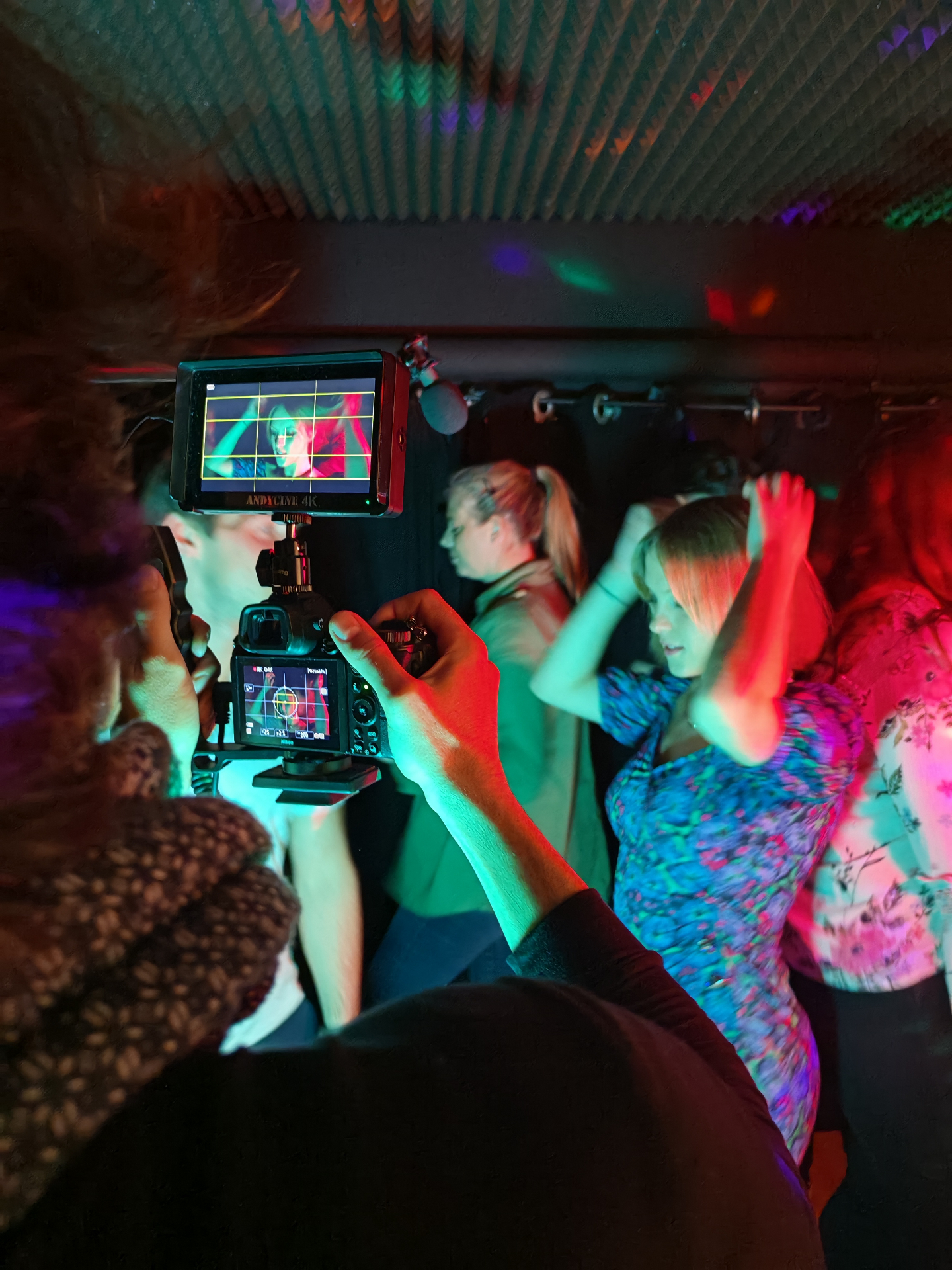 Tournage scène club — Cadrage & mise en situation