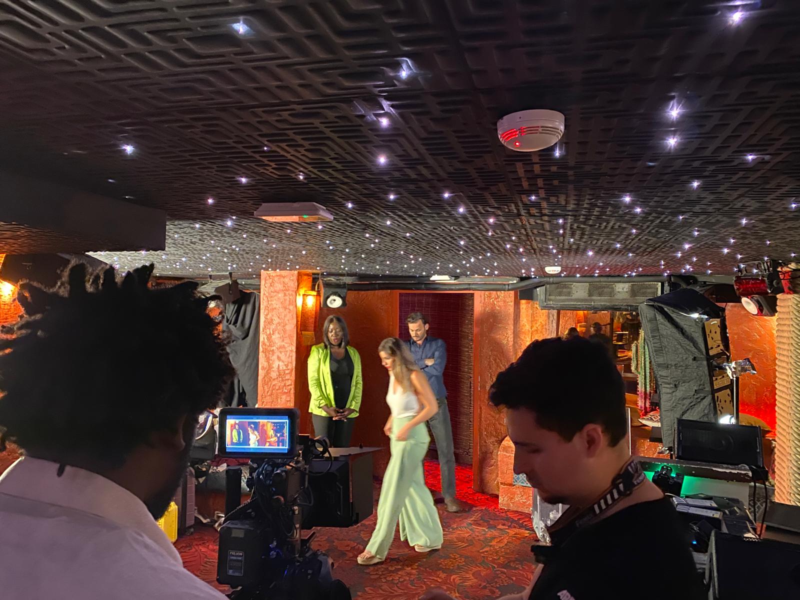 Tournage — scène club, direction d'acteurs